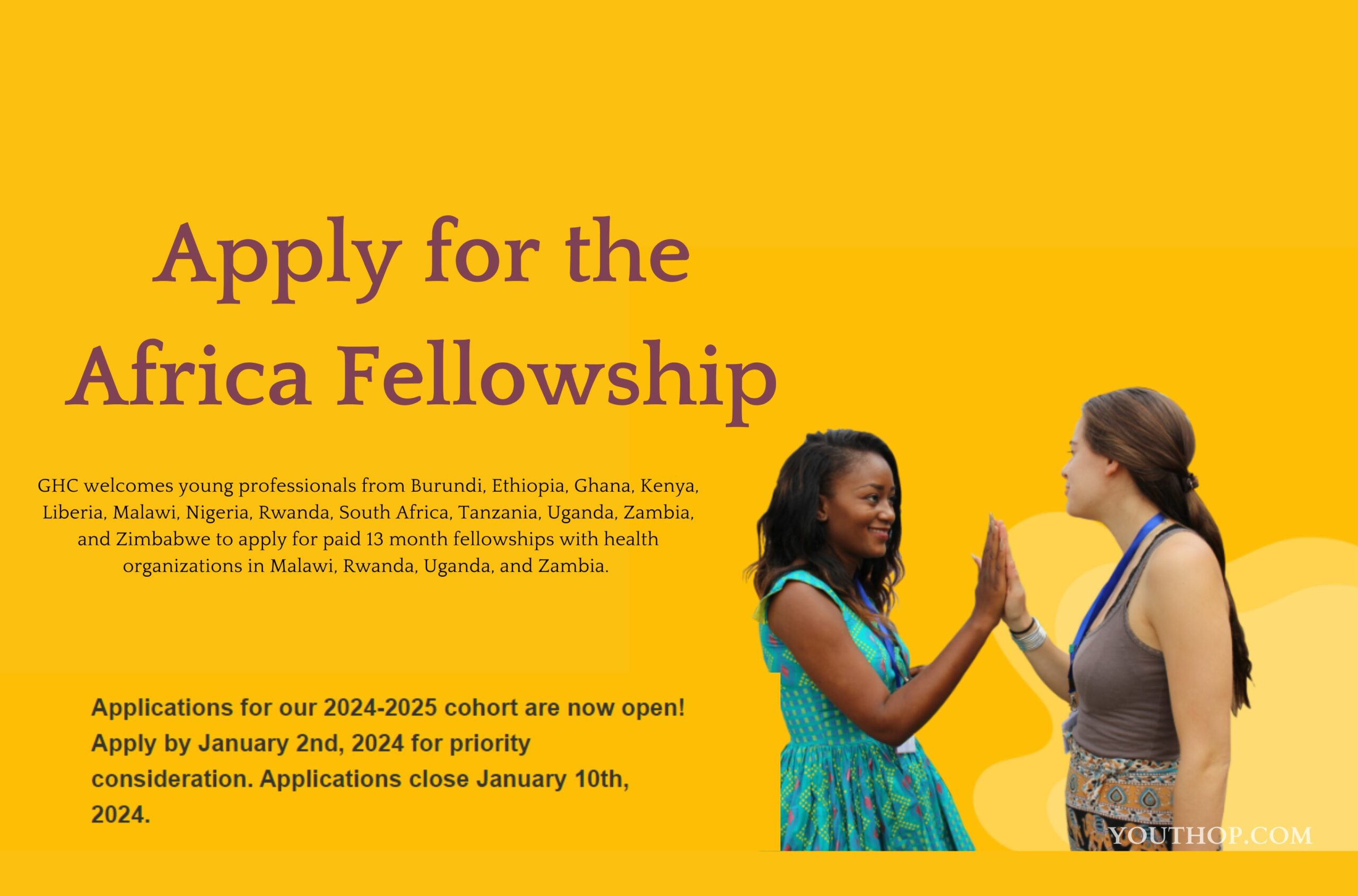 GHC Africa Fellowship 2024 Paid