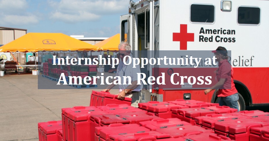 udkast Pludselig nedstigning Parcel Summer Internship Program at American Red Cross - Youth Opportunities