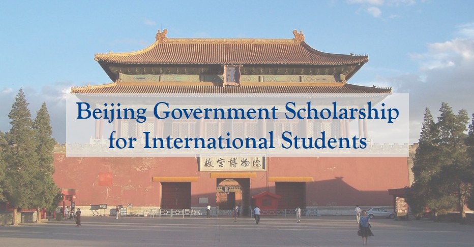 Beijing Government Scholarships