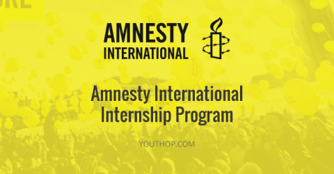 Amnesty International Internship Program 2017 in USA