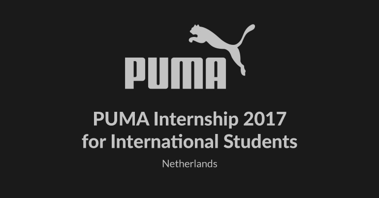 puma marketing internship