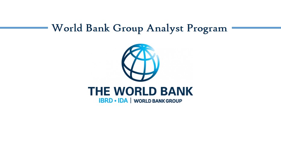 World Bank Group Analyst Program 2017 - Youth Opportunities