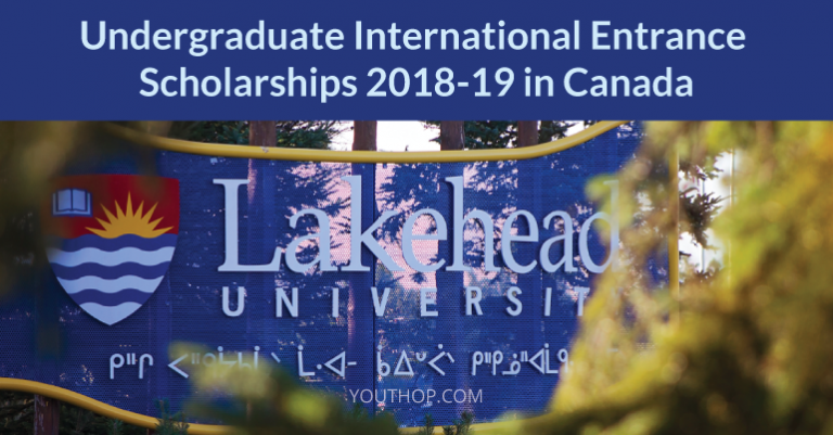 Undergraduate International Entrance Scholarships 2018-19 ...