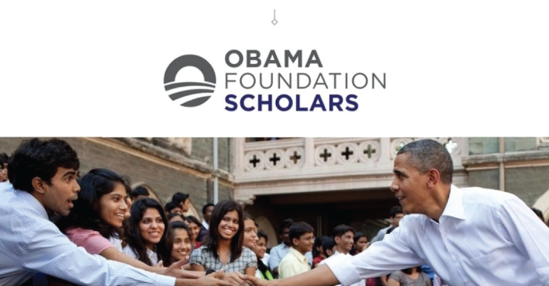 Obama Foundation Scholars Program 2021-22