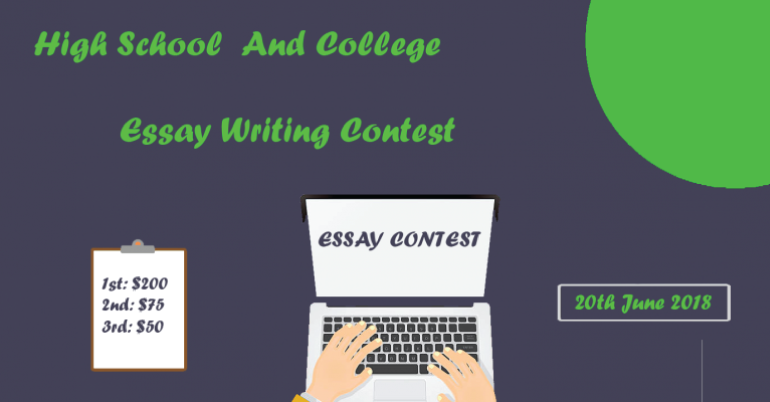 high school essay writing contests