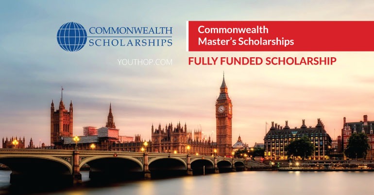 Fully Funded Commonwealth Master’s Scholarships 2019 in UK