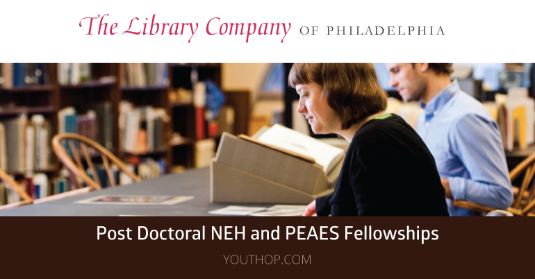Post Doctoral NEH and PEAES Fellowships 2019-20 in USA