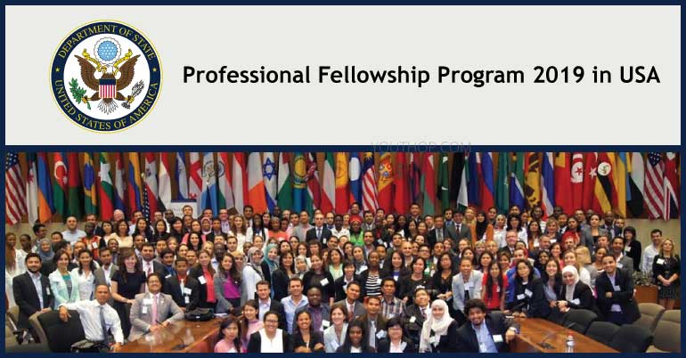 U.S. State Department Professional Fellowship Program 2019 in USA