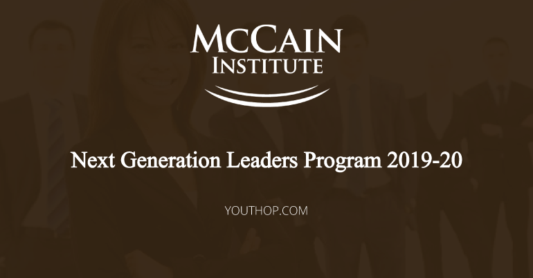 Next Generation Leaders Program 2019-20 in USA