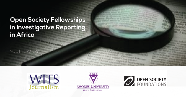 Open Society Fellowships in Investigative Reporting 2019 in Africa