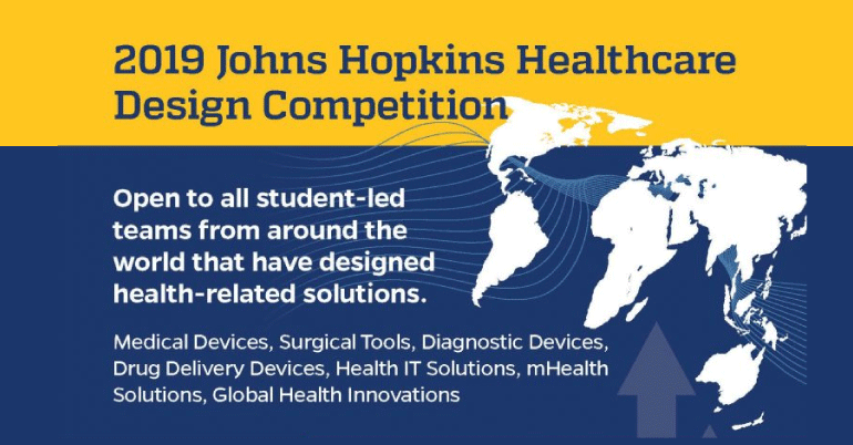 Johns Hopkins Healthcare Design Competition 2019 in USA