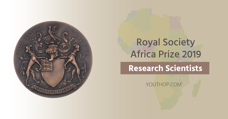 Royal Society Africa Prize 2019 for Research Scientists