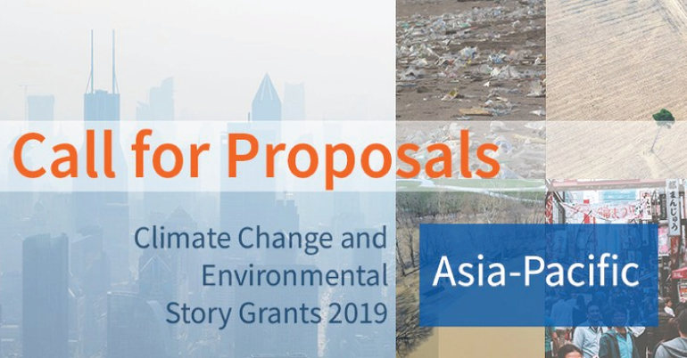 Asia-Pacific Climate Change and Environmental Story Grants 2019