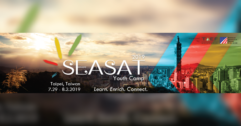 2019 SEASAT Youth Camp in Taiwan
