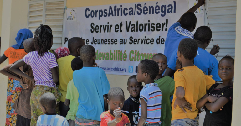 Serve as a CorpsAfrica Volunteer in 2019-2020