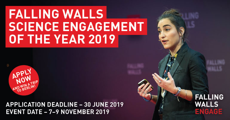 Become The Science Engager of The Year 2019 (Win a trip to Berlin!)