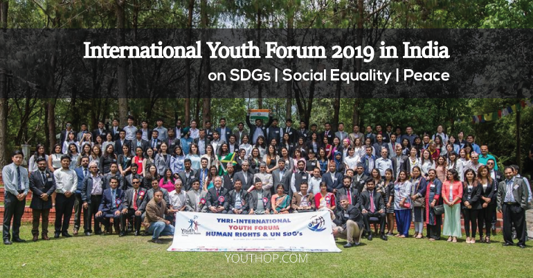 International Youth Forum 2019 on Peace, Social Justice & SDGs in India