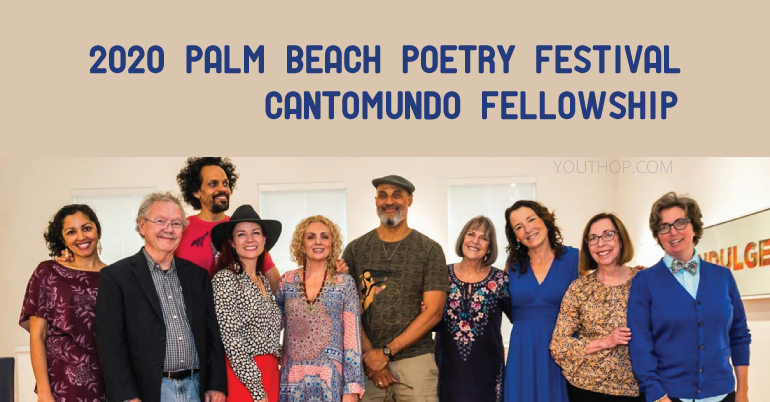 2020 Palm Beach Poetry Festival CantoMundo Fellowship