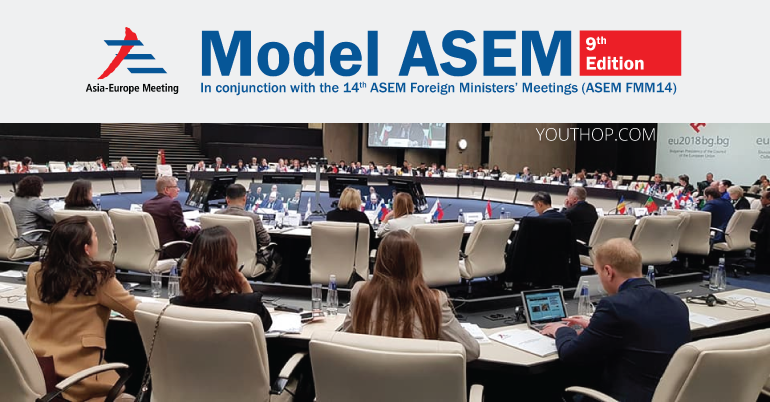 9th Model ASEM (Asia-Europe Meeting) 2019 in Madrid, Spain