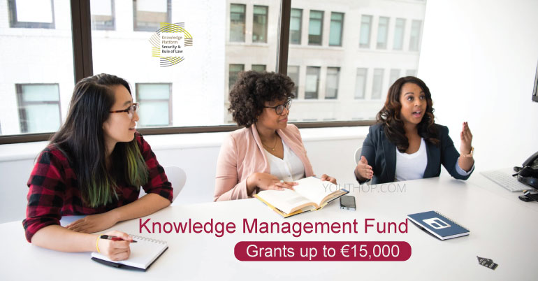 Knowledge Management Fund 2019 (Up to €15,000 Grants)