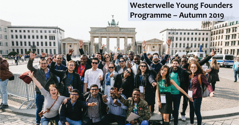 Westerwelle Young Founders Programme Autumn 2019 in Germany (Fully Funded)