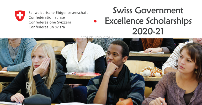 Swiss Government Excellence Scholarships 2020-21 for International Student