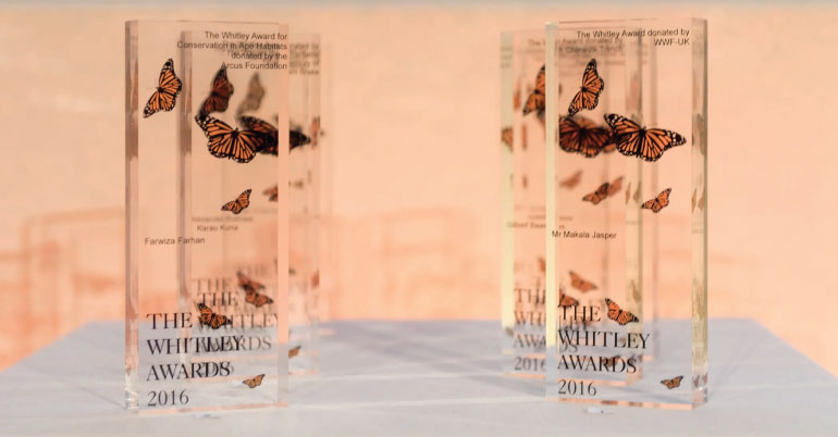 The Whitley Awards 2020 in UK (Awards Worth £40,000)