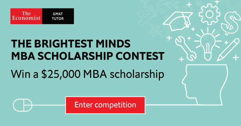 The Economist's Brightest Minds MBA Scholarship Contest 2020 (Win $25,000 Scholarship)