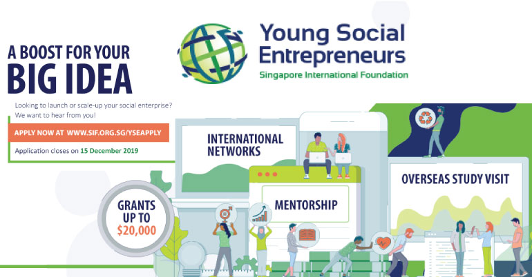 Young Social Entrepreneurs 2020 in Singapore