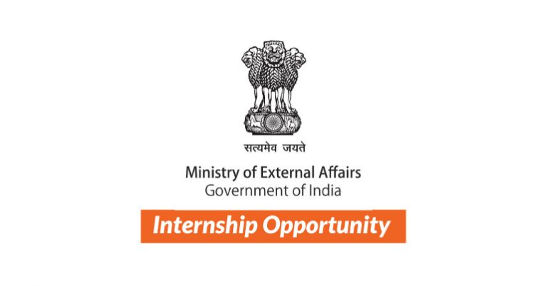 Internship Opportunity With The Ministry Of External Affairs India