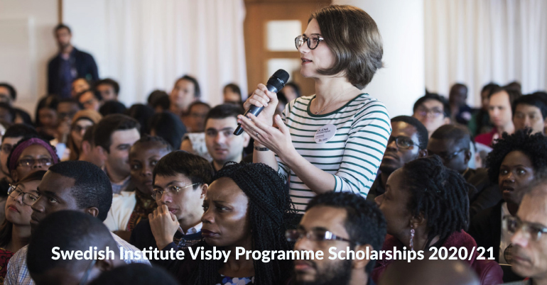 Swedish Institute Visby Programme Scholarships 2020﻿/21