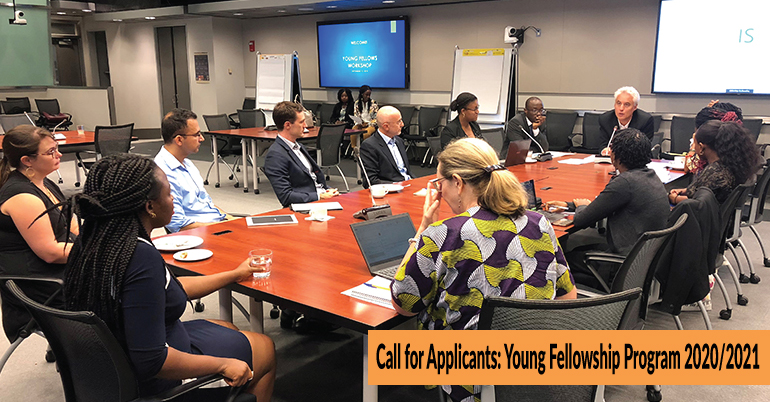 Call for Applicants: Young Fellowship Program 2020/2021
