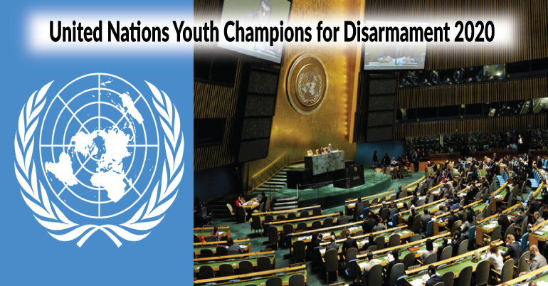 United Nations Youth Champions for Disarmament 2020