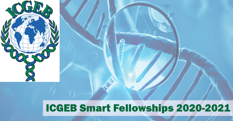 ICGEB Smart Fellowships 2020-2021