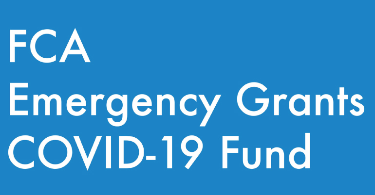 FCA Emergency Grants COVID-19 Fund