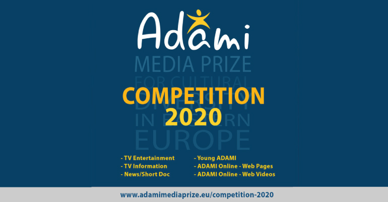 ADAMI Media Prize for Cultural Diversity in Eastern Europe 2020