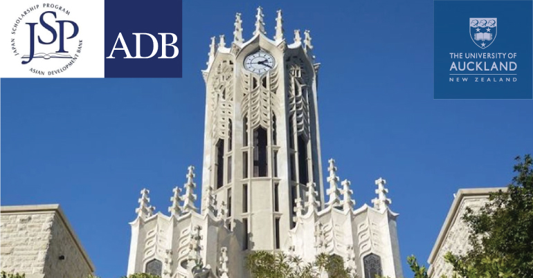 Asian Development Bank – Japan Scholarship Program at University of Auckland