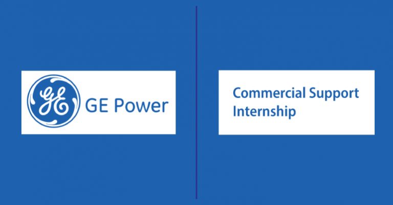 Paid Internship at General Electric: Commercial Support