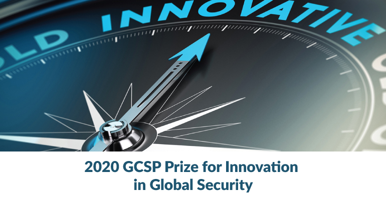 2020 GCSP Prize for Innovation in Global Security