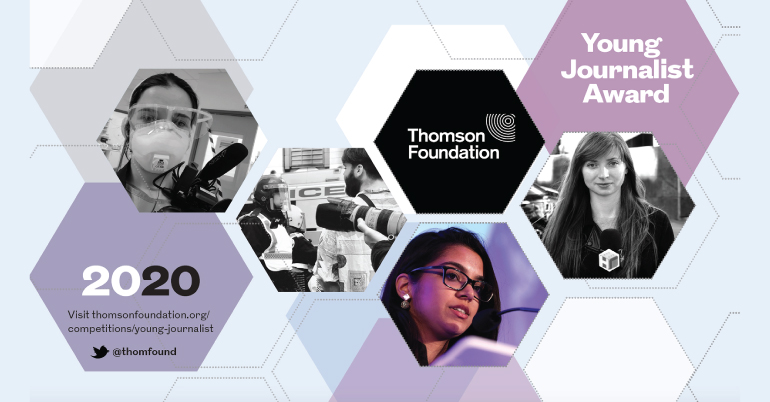 Thomson Foundation Young Journalist Award 2020
