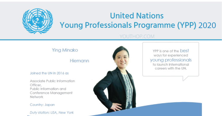 UN Young Professionals Programme (YPP) 2020