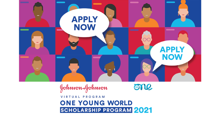One Young World Virtual Scholarship Program 2021 by Johnson & Johnson