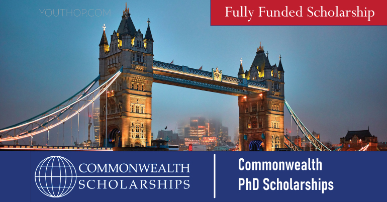 commonwealth phd scholarships (for least developed countries and fragile states)