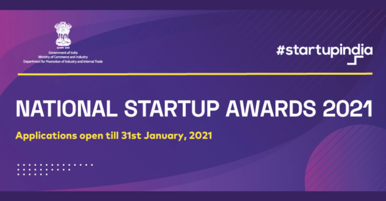 Call for Indian Startups: National Startup Awards 2021