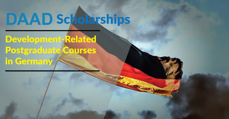 DAAD Scholarships 2022/23 : Development-Related Postgraduate Courses in Germany