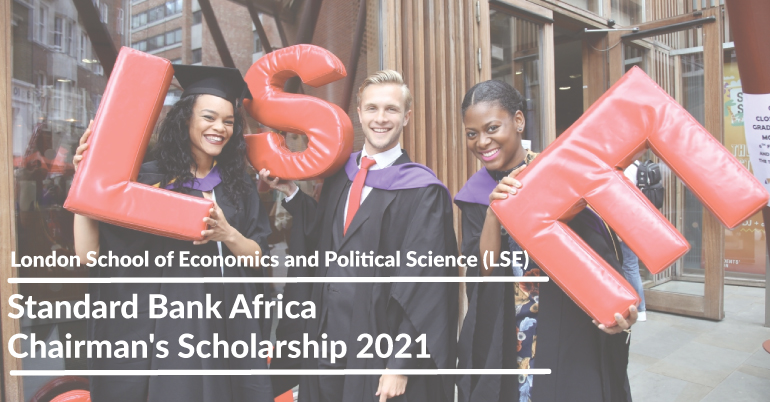 Standard Bank Africa Chairman's Scholarship 2021