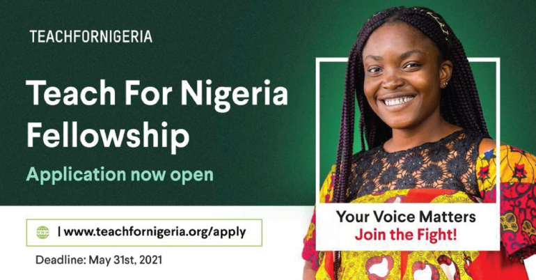 Teach for Nigeria Fellowship 2021