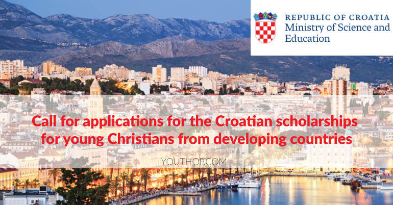 Call for applications for the Croatian scholarships for young Christians from developing countries