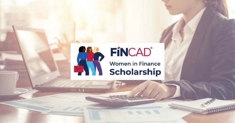 FINCAD Women in Finance Scholarship 2021