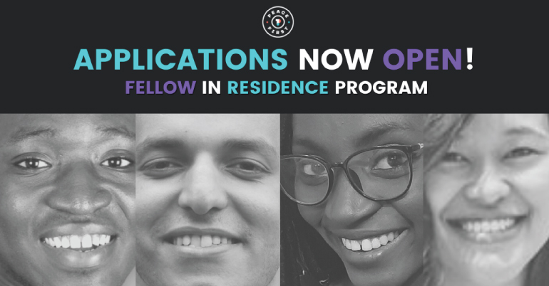 Peace First Fellows-in-Residence Program 2021